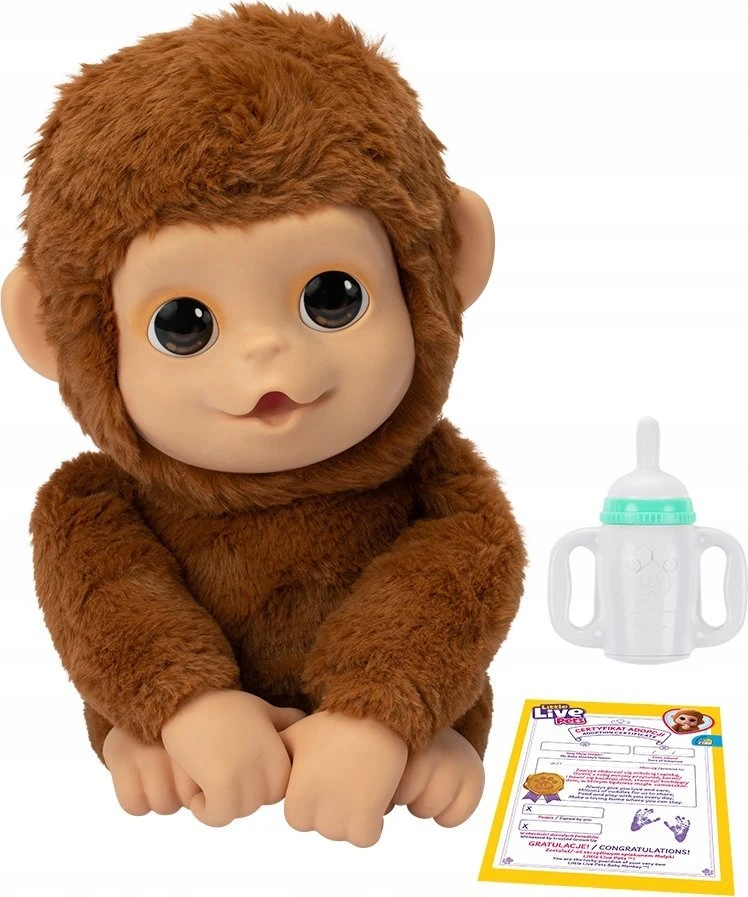 Interaktyvi žaislinė beždžionėlė Little Live Pets