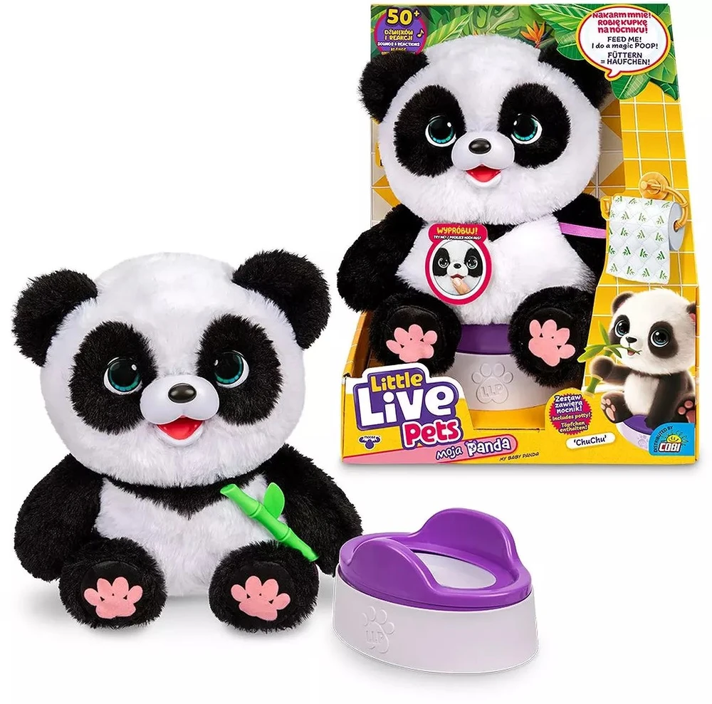Maskotka Interaktyvus talismanas „Little Live Pets Panda“
