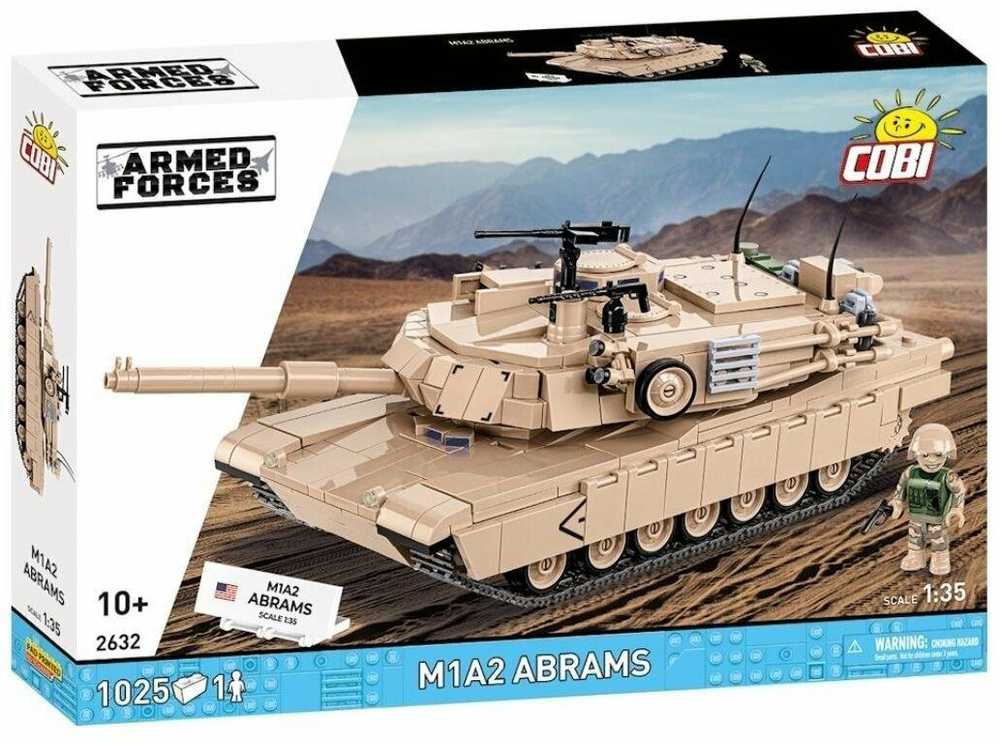 Cobi Klocki M1A2 Abrams 1025 blokai