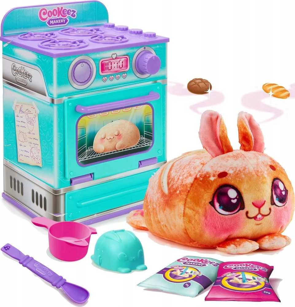 Cookeez Makery Interaktyvus žaidimų rinkinys - Orkaitė, Violetinės spalvos