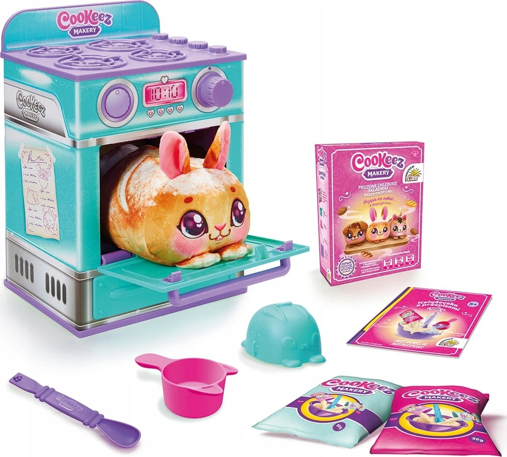 Cookeez Makery Interaktyvus žaidimų rinkinys - Orkaitė, Violetinės spalvos