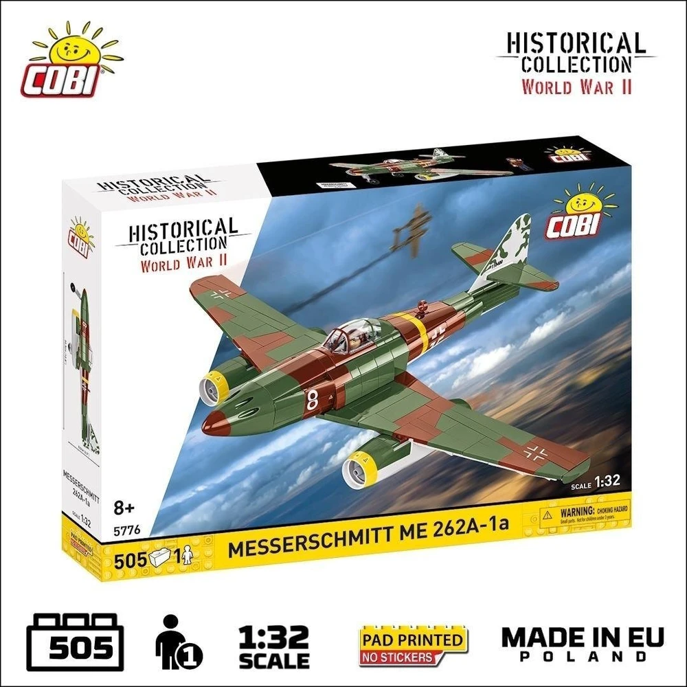 Cobi Klocki messerschmitt me-262-1a 505 klocków