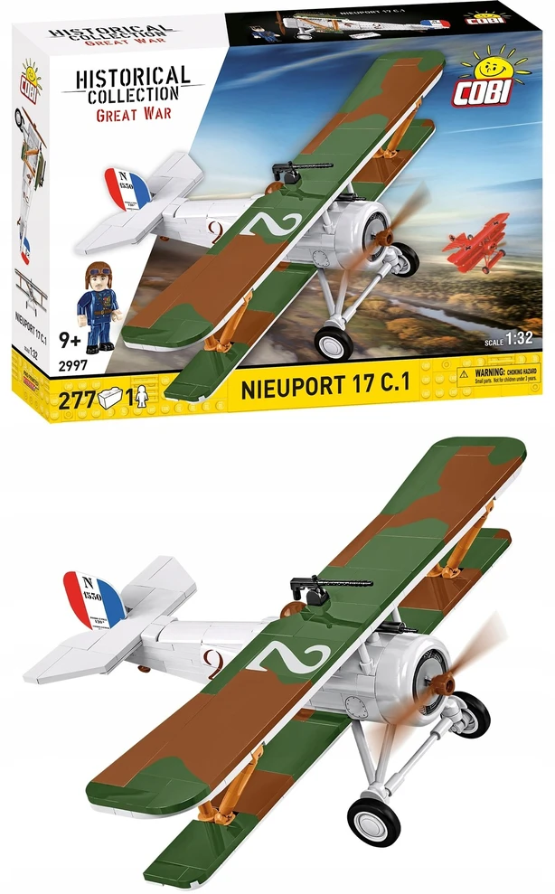 Cobi Klocki Nieuport 17 C.1 277 klocków