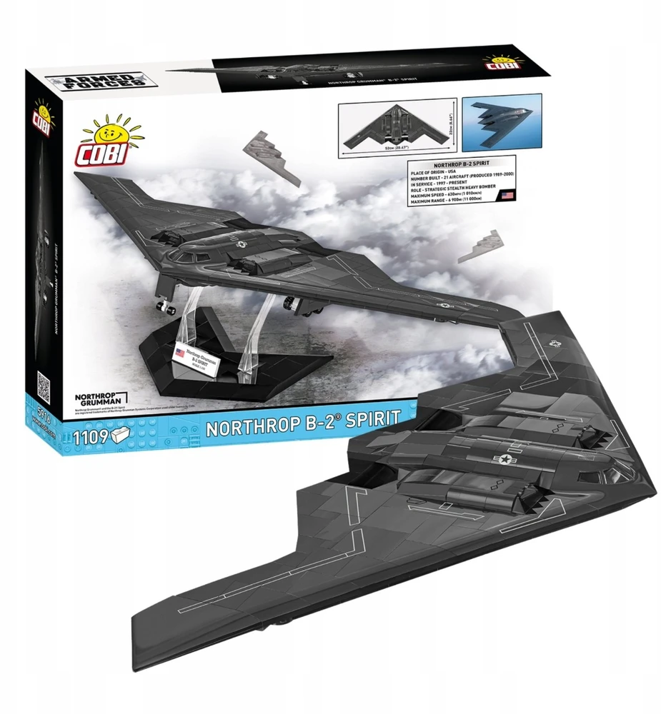 Cobi Klocki Northrop B-2 Spirit 1109 klocków