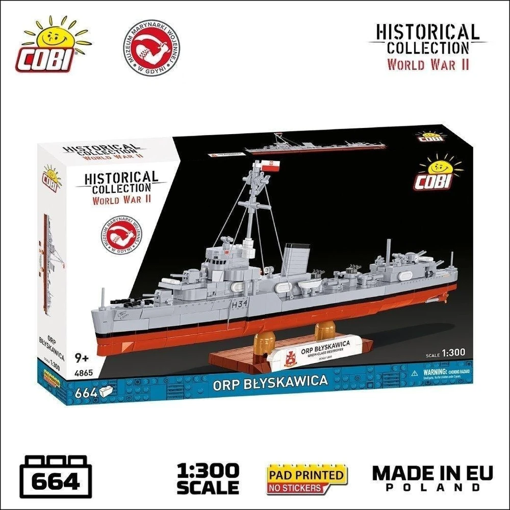 Cobi Klocki ORP žaibo blokeliai 664 vnt.