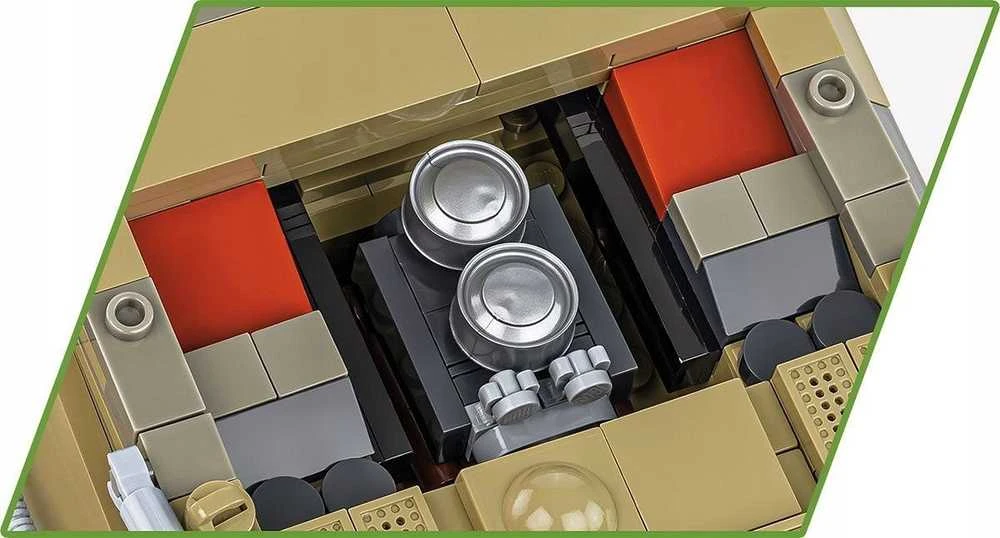COBI Panzer VI Tiger I Nr.131 konstruktorius, 1:35, 898 detalių