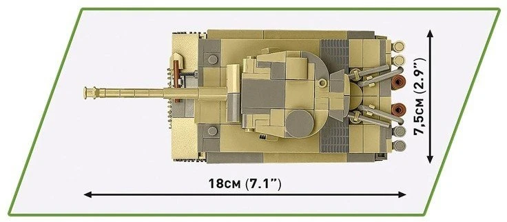 Cobi ISTORINĖ KOLEKCIJA PANZER VI TIGER I NR. 131