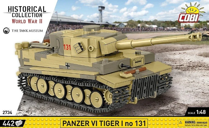 Cobi ISTORINĖ KOLEKCIJA PANZER VI TIGER I NR. 131