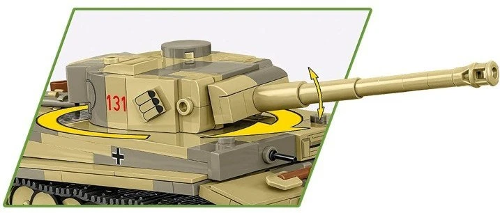 Cobi ISTORINĖ KOLEKCIJA PANZER VI TIGER I NR. 131