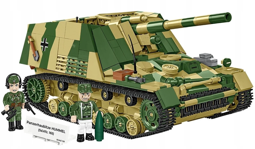 Cobi Klocki Panzehaubitze hummel blokeliai 1118 blokelių