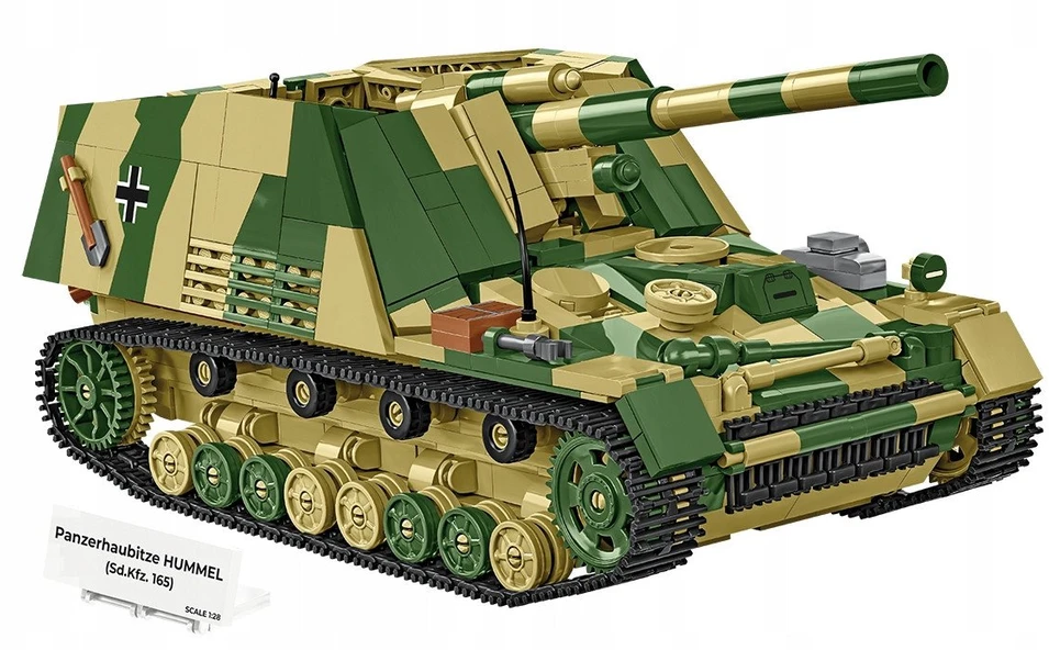 Cobi Klocki Panzehaubitze hummel blokeliai 1118 blokelių