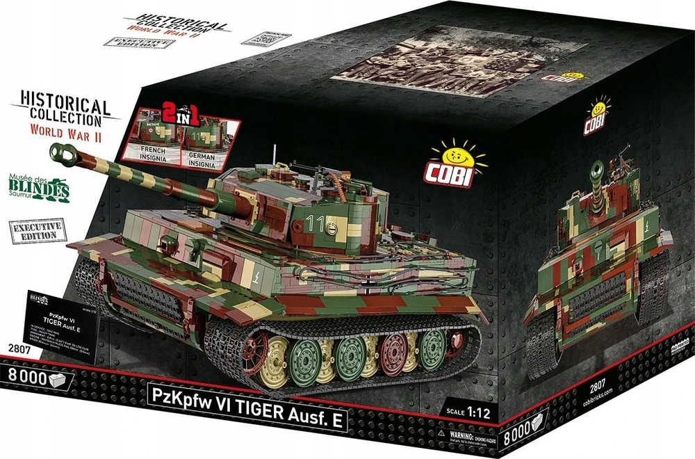 Cobi Panzerkampfwagen VI Tiger Ausf. E - Executive Edition (2807)