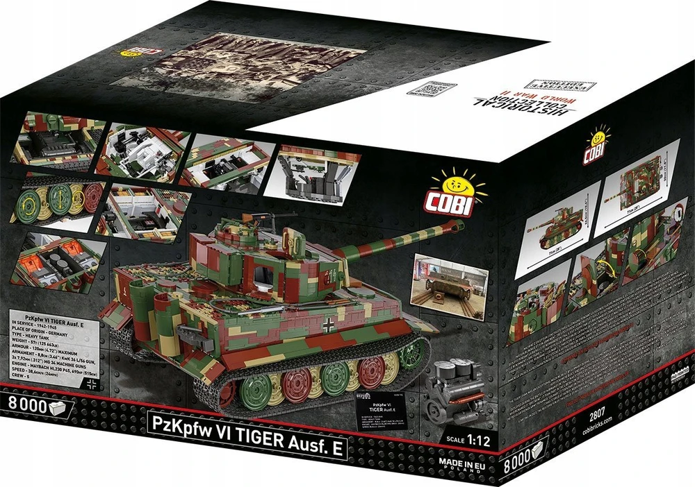 Cobi Panzerkampfwagen VI Tiger Ausf. E - Executive Edition (2807)