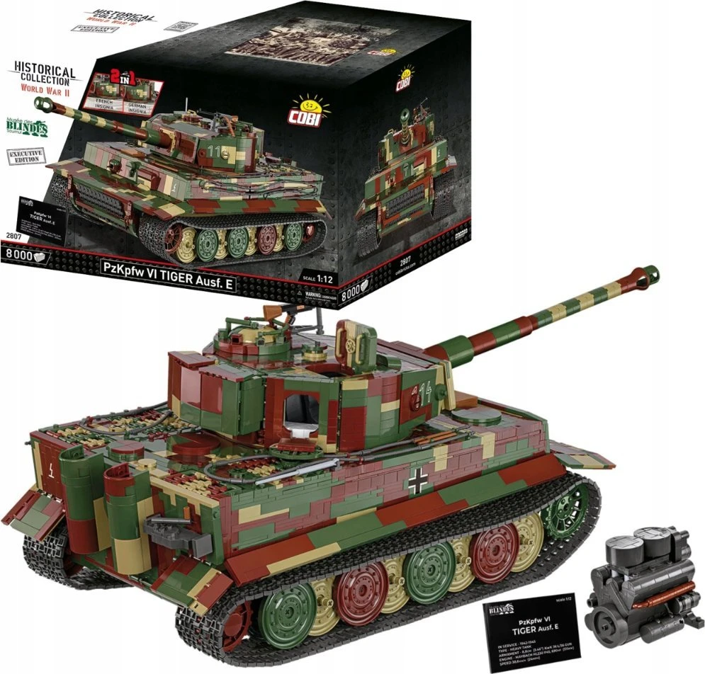 Cobi Panzerkampfwagen VI Tiger Ausf. E - Executive Edition (2807)