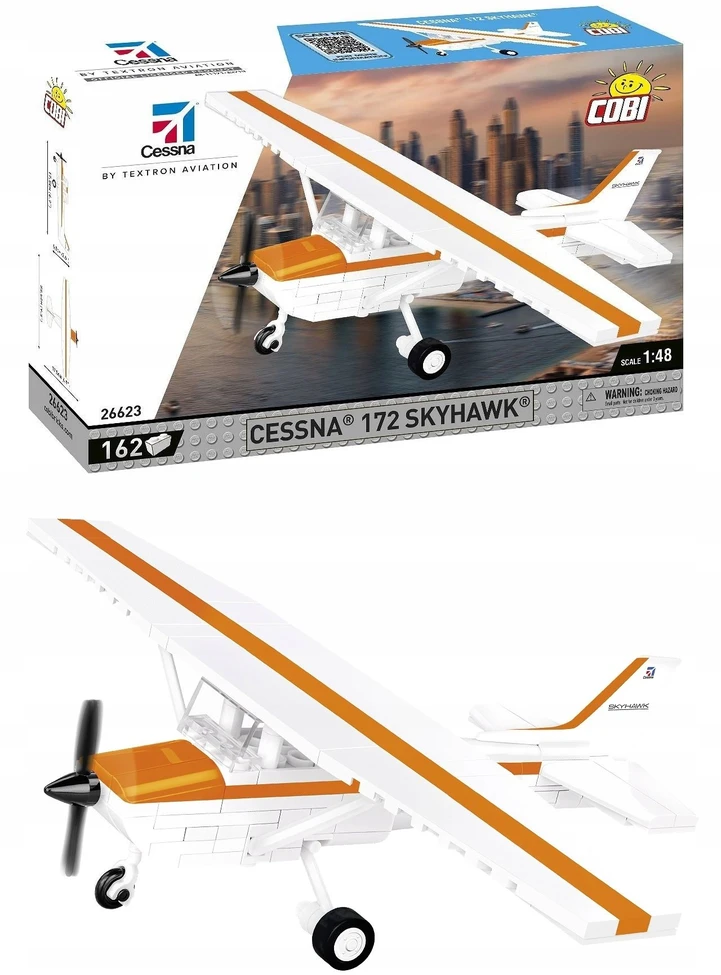 Cobi Samoloty cywil. Cessna 172 Skyhawk 162kl 26623