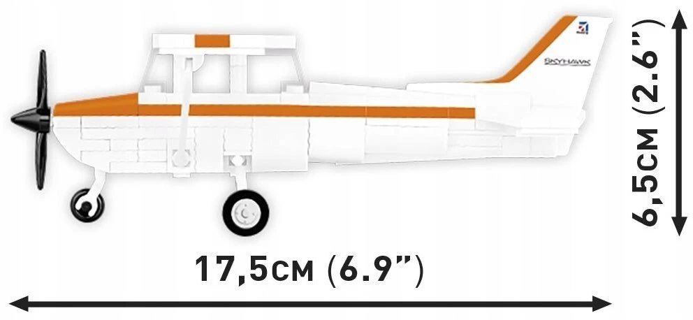 Cobi Samoloty cywil. Cessna 172 Skyhawk 162kl 26623