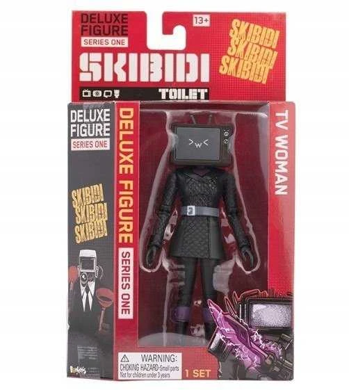 Skibidi Toilet Skibidi tualetas - prabangios figūrėlės 15 cm
