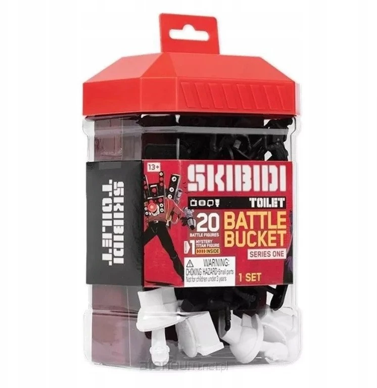 COBI SKIBIDI TOILET Mega kubeł wersja bojowa 1350
