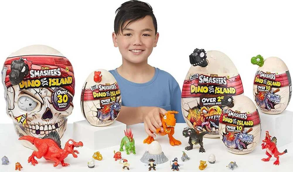 Kaukolė ZURU SMASHERS DINO ISLAND