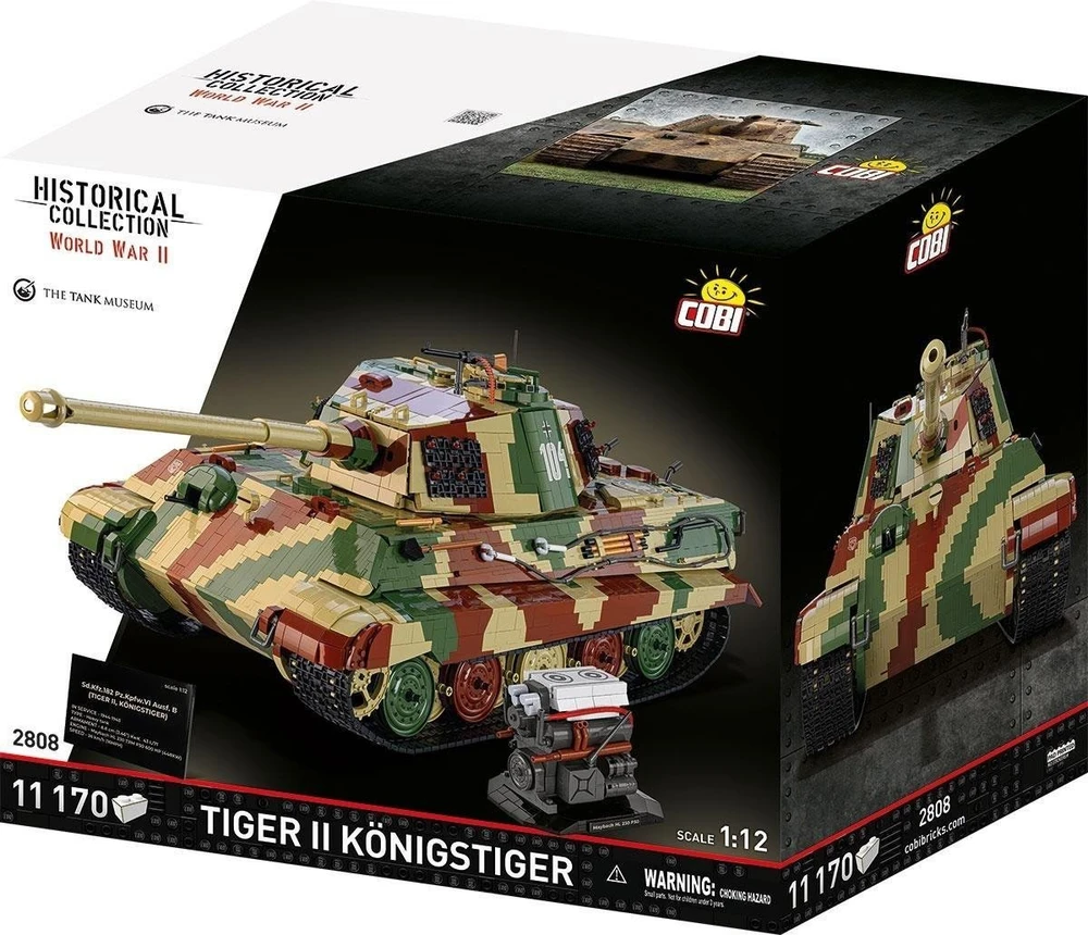 Cobi Tiger II Król tygrys (2808)