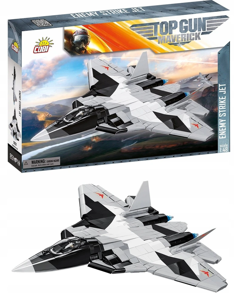 COBI SU-57 Felon reaktyvinio naikintuvo konstruktorius 1:48, 851 det., 5921