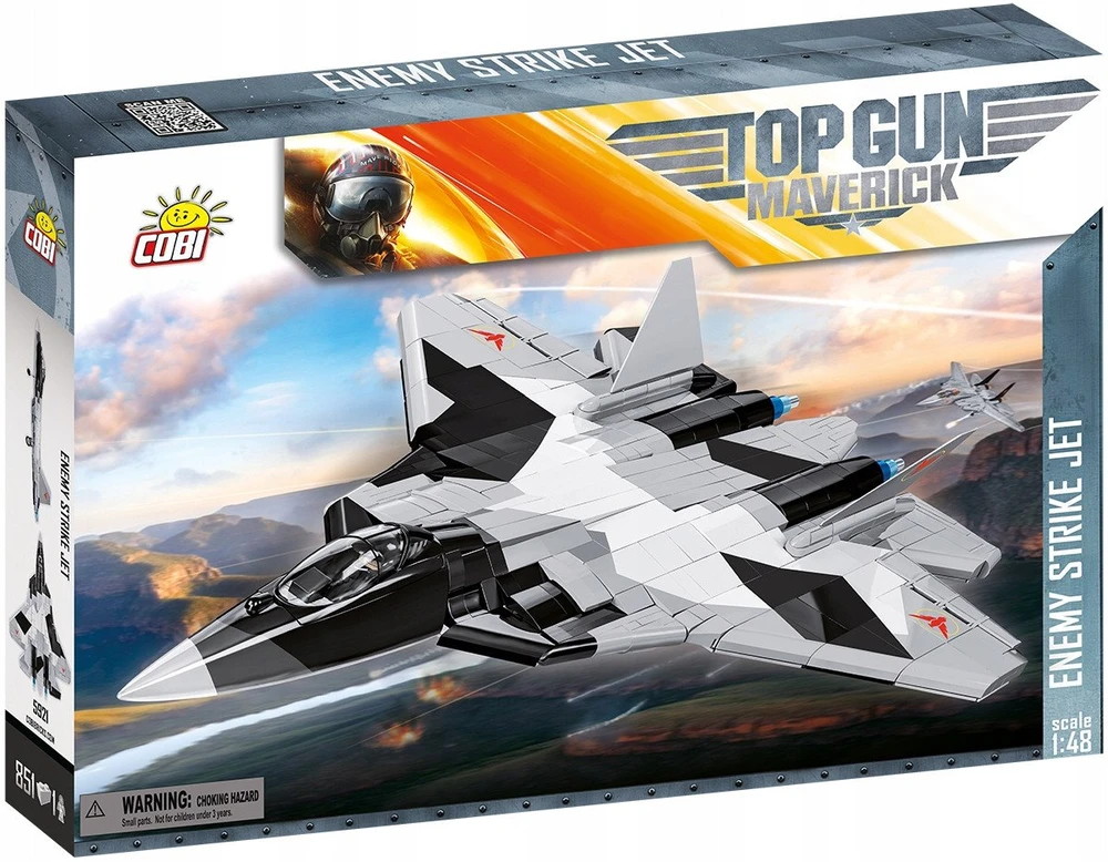 COBI SU-57 Felon reaktyvinio naikintuvo konstruktorius 1:48, 851 det., 5921