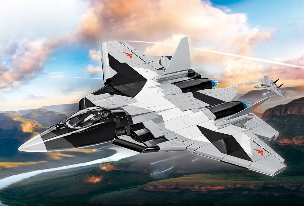 COBI SU-57 Felon reaktyvinio naikintuvo konstruktorius 1:48, 851 det., 5921