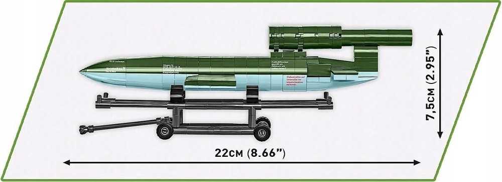 Cobi V1 skraidanti bomba