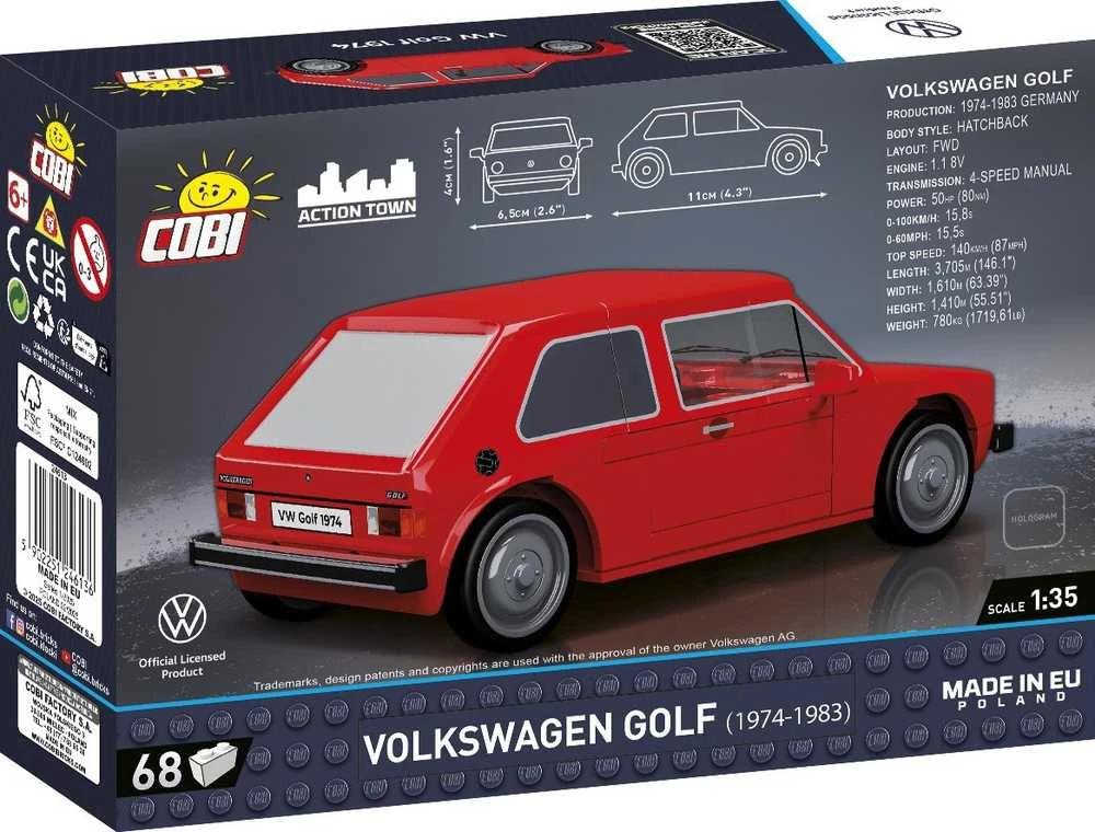COBI CARS VW Golf 1974-1983 68kl 24613