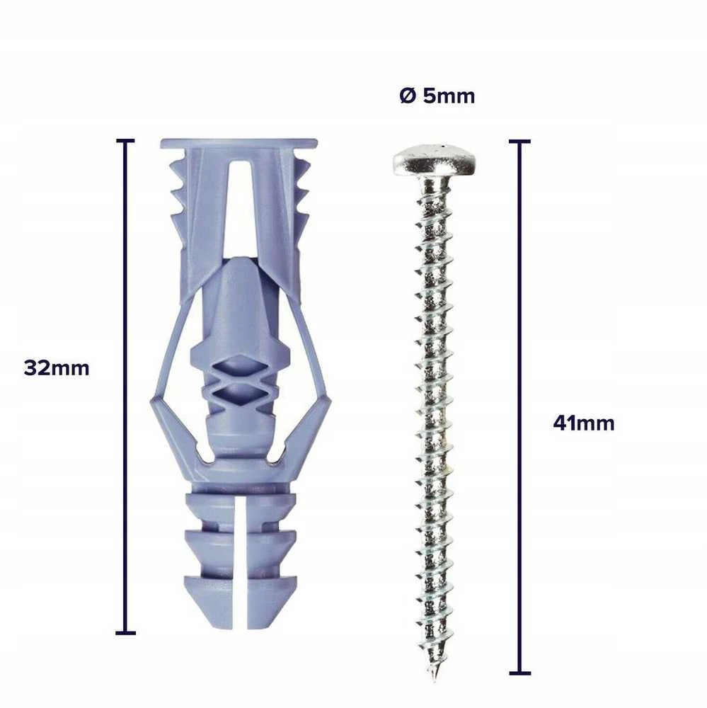 Cobra Įvarai GKP, 5 x 32 mm, plastikiniai, 4 vnt.