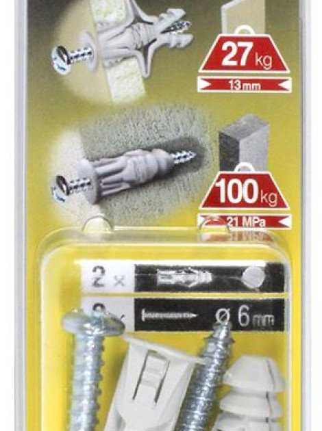 Cobra Įvarai GKP, 6 x 39 mm, plastikiniai, 2 vnt.