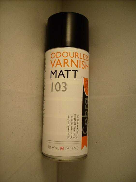 Cobra Cobra Varnish Matt 103 Purškiklis Can
