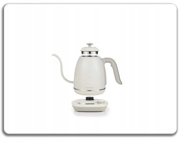 Cocinare BUYDEEM elektrinis „Gooseneck“ kavos virimo aparatas „Virdulys“, modelis K821, spalva „Oat Baltas EU“