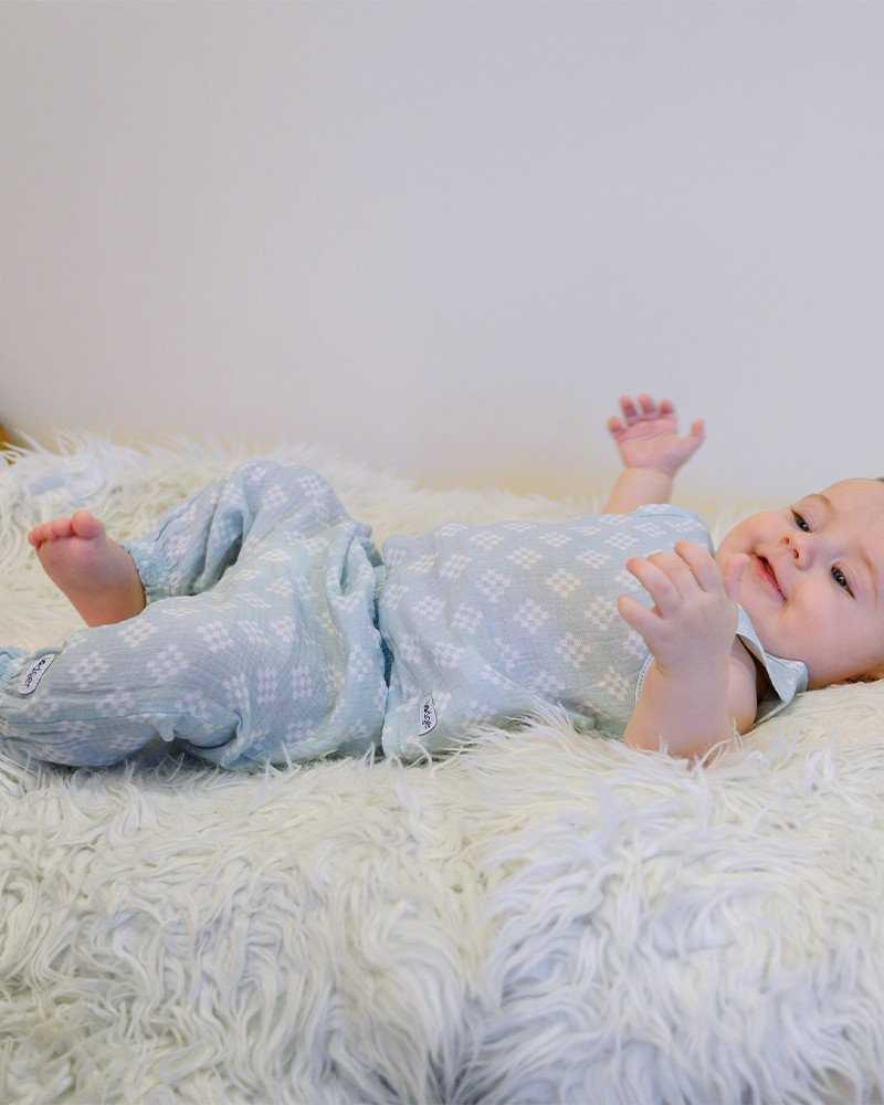 Cocoon Promotion! Lodger Hipster Tribe Muslin summer baby hipster pants Ice Flow 74 cm HS 105_74