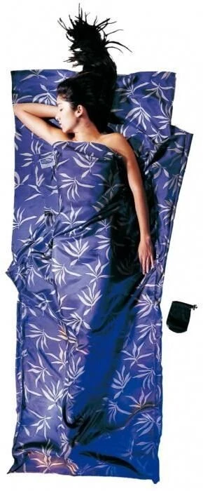 Cocoon TravelSheet Silk Sleeping Bag Liner, Leaves