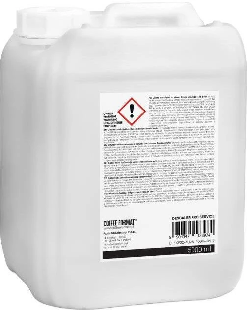 Coffee Format Odkamieniacz kalkių šalinimo priemonė PRO SERVICE 5l
