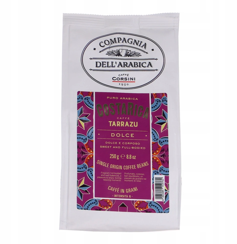 Kava pupelėmis Coffee Hunter Kava pupelėmis Compagnia Dell'Arabica Costa Rica Tarrazu 250 g