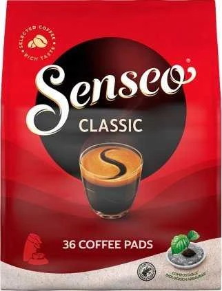 Kavos pagalvėlės Jacobs Douwe Egberts SENSEO® CLASSIC, 36 vnt.