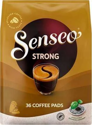 Kavos pagalvėlės Jacobs Douwe Egberts SENSEO® STRONG, 36 vnt.