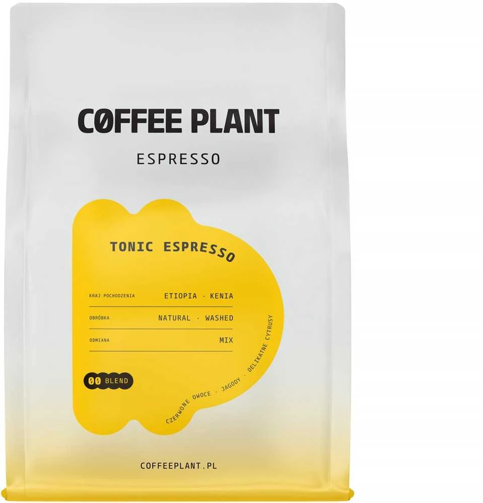Kavos pupelės Coffee Plant COFFEE PLANT - kawa ziarnista Tonikas Espresso Blend 250 g