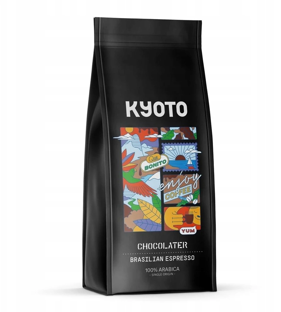 Coffee Plant KYOTO - Braziliškas šokoladinis espreso gėrimas 500g