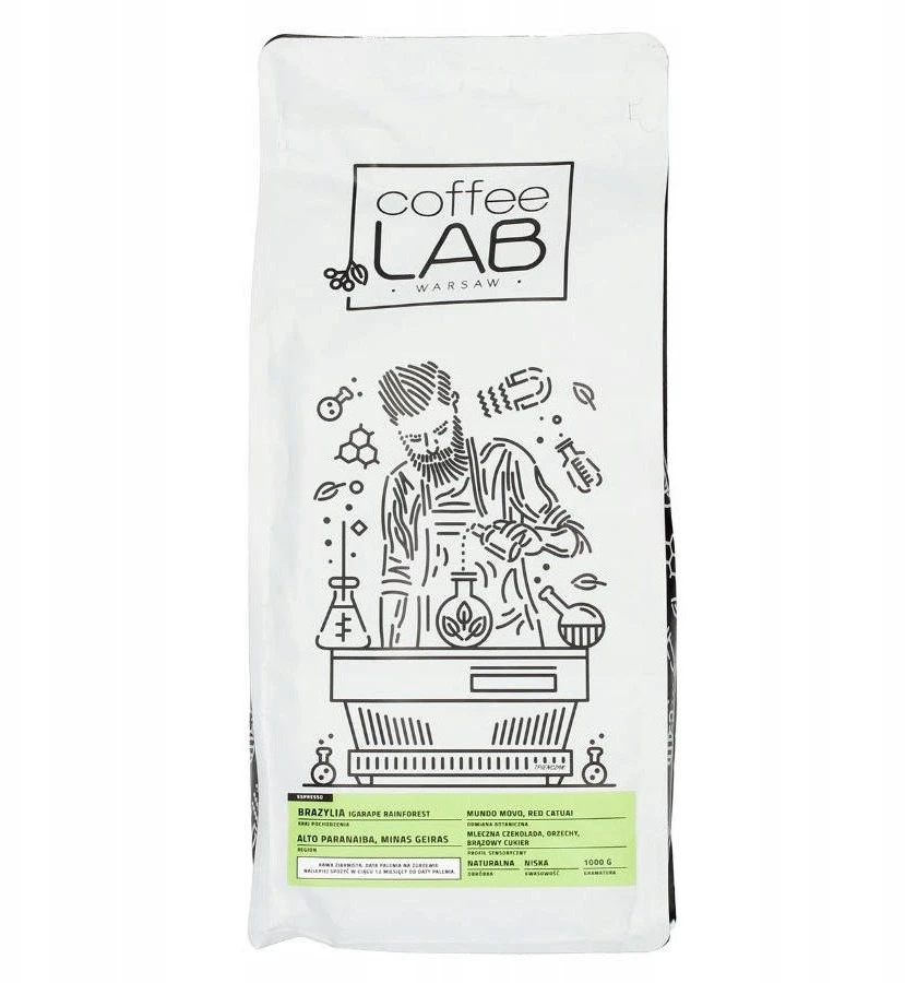 „Coffeelab Brazil Igarape Rainforest“ kavos pupelės, 1kg