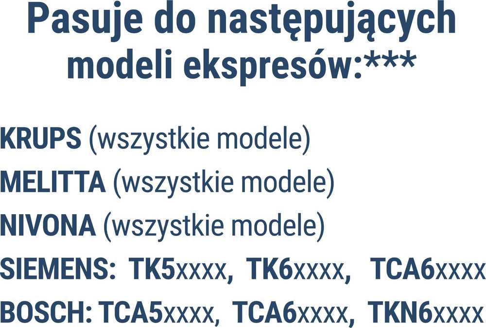 Coffix vandens filtras MELITTA NIVONA KRUPS SIEMENS BOSCH kavos aparatui (pakaitinis)