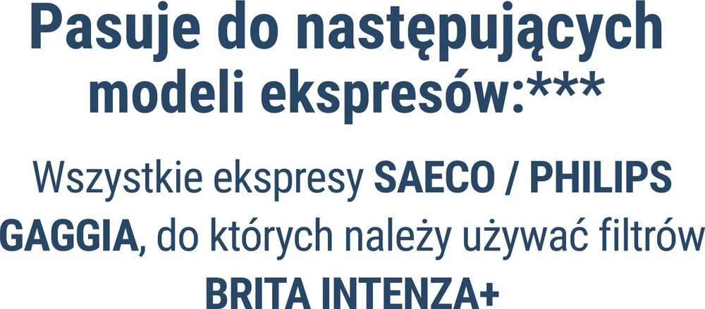 Coffix Vandens filtras SAECO PHILIPS Brita Intenza+ kavos aparatui (pakaitinis)