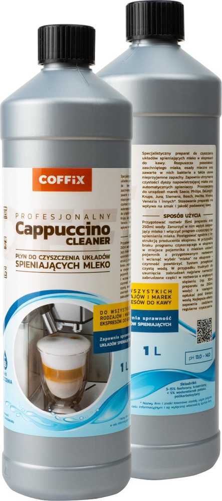 Coffix COFFIXCC1L pieno sistemos valiklis 1000ml