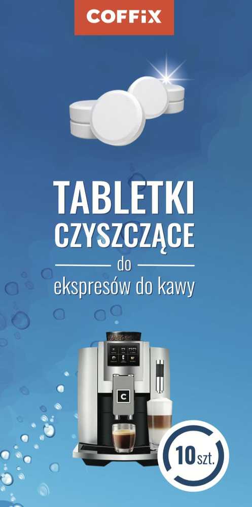 Coffix Kavos aparatų valymo tabletės COFFIXTC10 10 vnt.