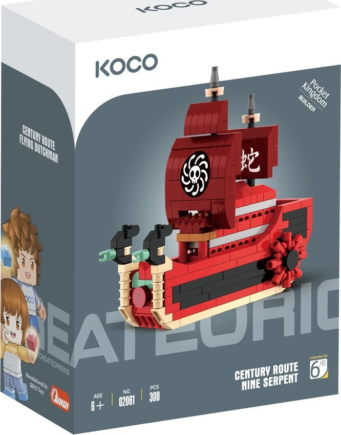 Coil Immaster KOCO klocki Statek 300el 02061 43364 /48