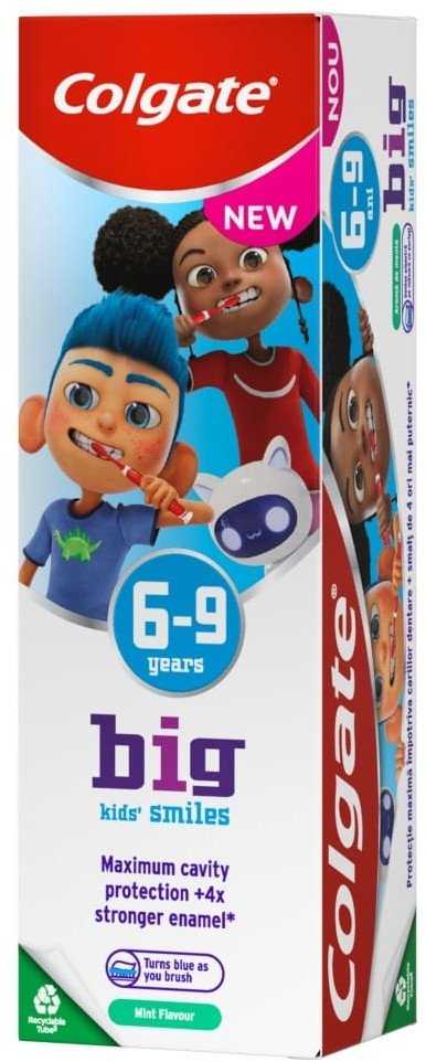 Dantų šepetėlis Colgate Colgate Big Kids Smile Pasta do zębów vaikams 6-9 lat 50 ml