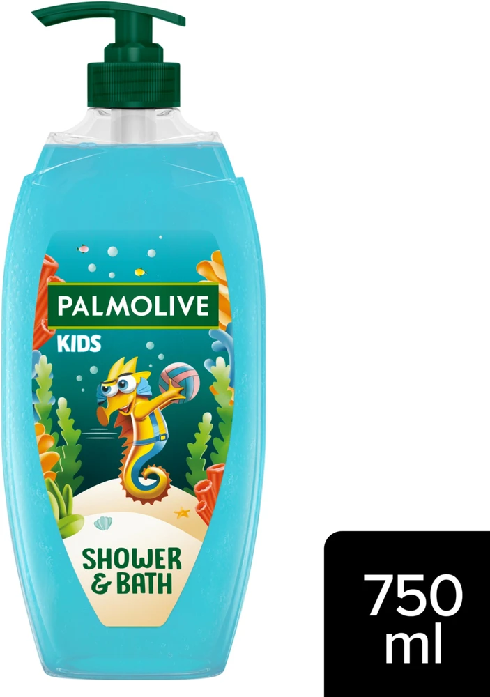 Colgate-Palmolive PALMOLIVE Kids dušo želė „Jūros būtybės“ 750 ml