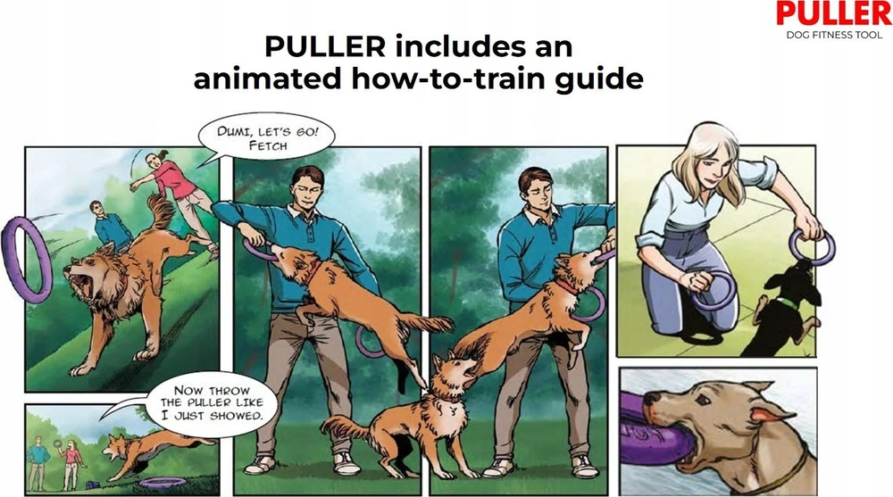Šuns įrankis Puller Mini Waudog 18 cm